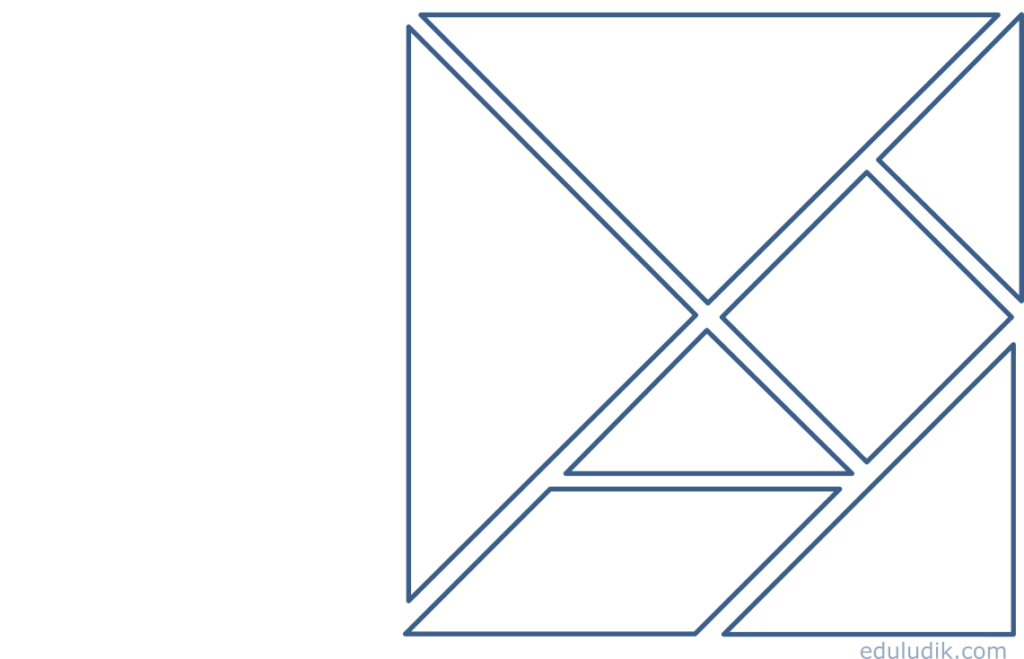 tangram grande a4 carta