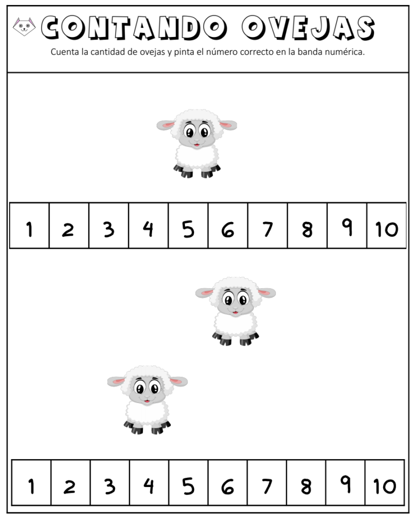 contando ovejas 1 y 2